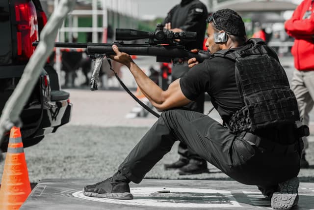 إجراءات فريق القناص